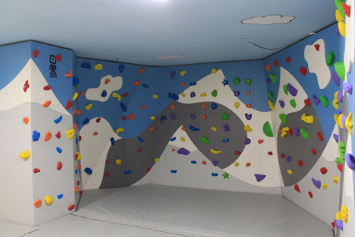 Climbing wall AZTEC for children's center "Raduga"