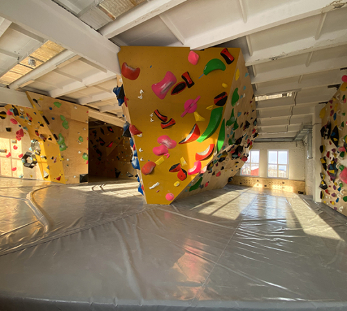 Boulder gym for sports AZTEC