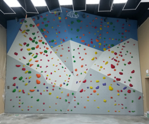 Climbing wall AZTEC for teen club "Alga"