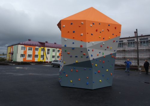 Climbing wall AZTEC for Secondary school №2